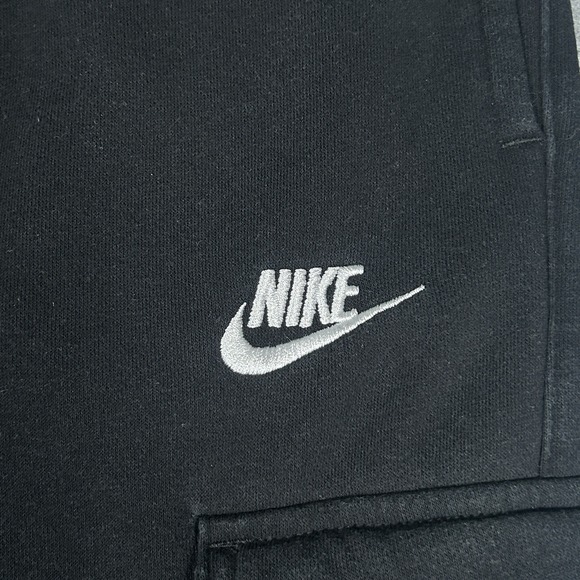 Nike Sweatpants Women's Size XL Black Loungewear Drawstring Side Swoosh Logo - Picture 10 of 16